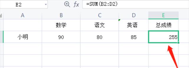 excel表格怎么求和公式（掌握Excel表格求和公式的使用方法）  第3张