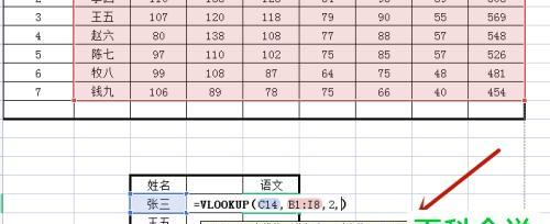 VLOOKUP函数的运用及应用场景解析（掌握VLOOKUP函数）  第2张