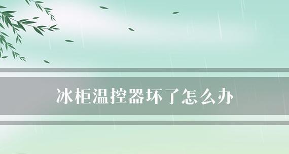 冰柜温控器失灵的应对方法（解决冰柜温控器故障的简单技巧）  第3张