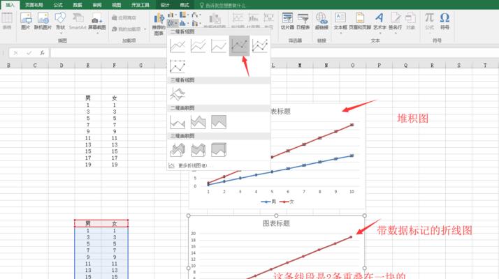 使用WPS制作精美的折线图（轻松制作折线图）